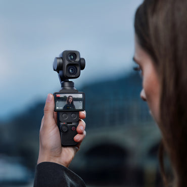 DJI Osmo Pocket 4P gimbal camera with Dual Cameras 4K/240fps Slow Motion 1-Inch CMOS 17-Stop Dynamic Range