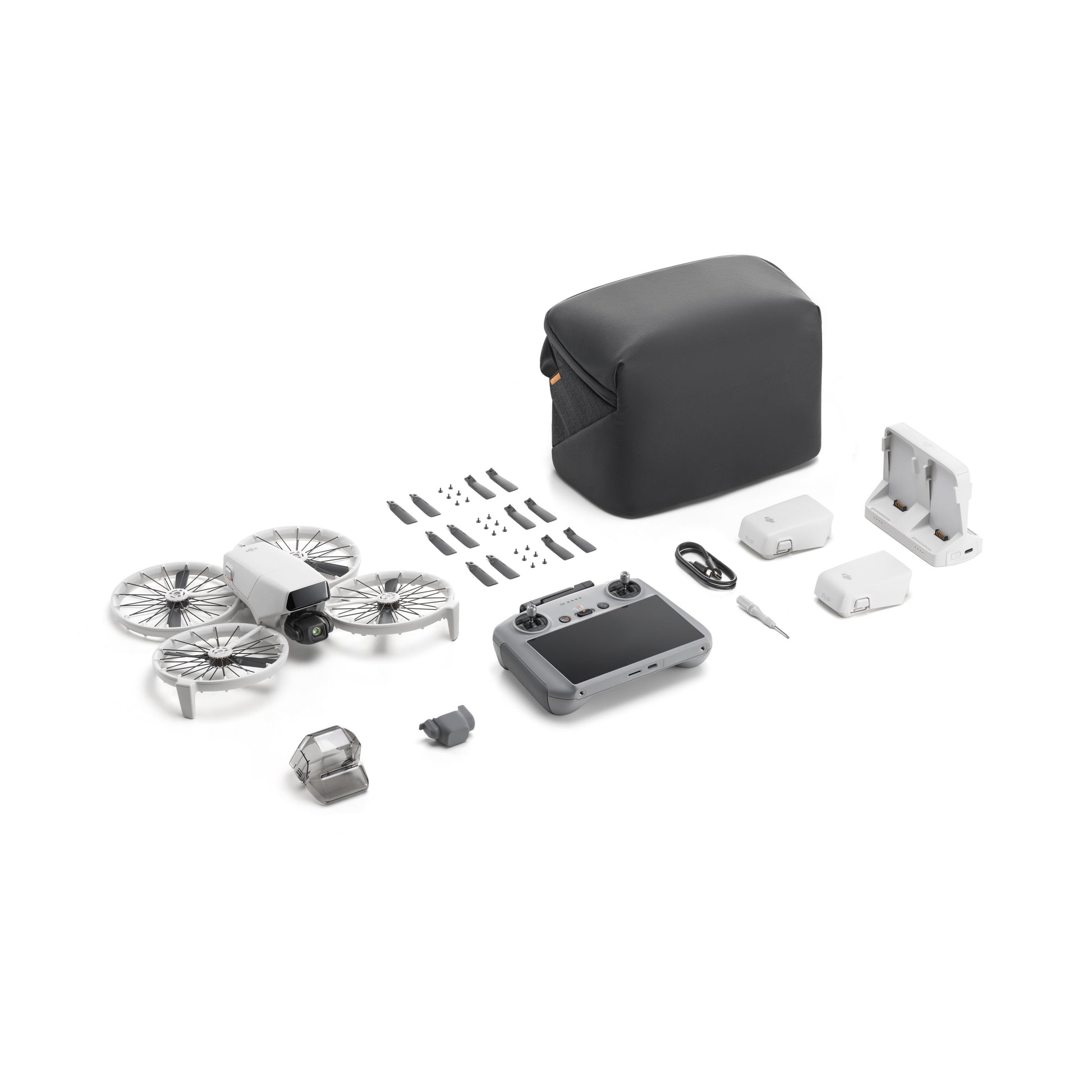 Drone DJI Flip Sensor CMOS de 1/1,3 polegadas Vídeo HDR 4K/60fps Tempo Máximo de Voo de 31 Minutos Abaixo de 249 g Dobrável Protetor de Hélice com Cobertura Total