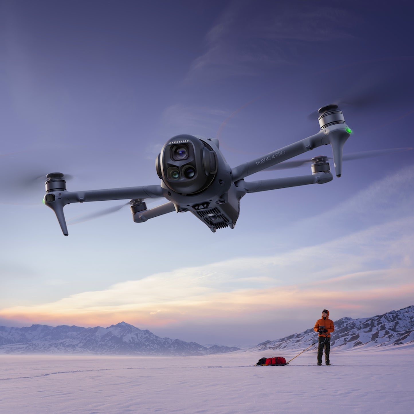 DJI Mavic 4 Pro drone 51-Min Flight Time 100MP 4/3 CMOS Hasselblad Camera With 6K/60fps HDR Video