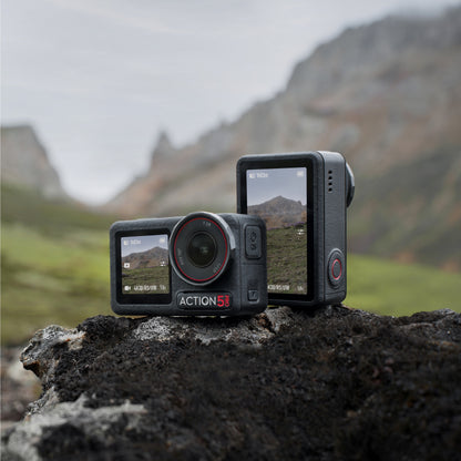 DJI Osmo Action 5 Pro camera With an All-New 1/1.3″ Sensor 4hrs Extended Battery Dual OLED High-Brightness Touchscreens