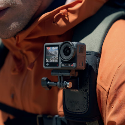 DJI Osmo Action 4 camera with 1/1.3″ Sensor 4K/120fps & 155º Ultra-Wide FOV Waterproof up to 18m 360° HorizonSteady