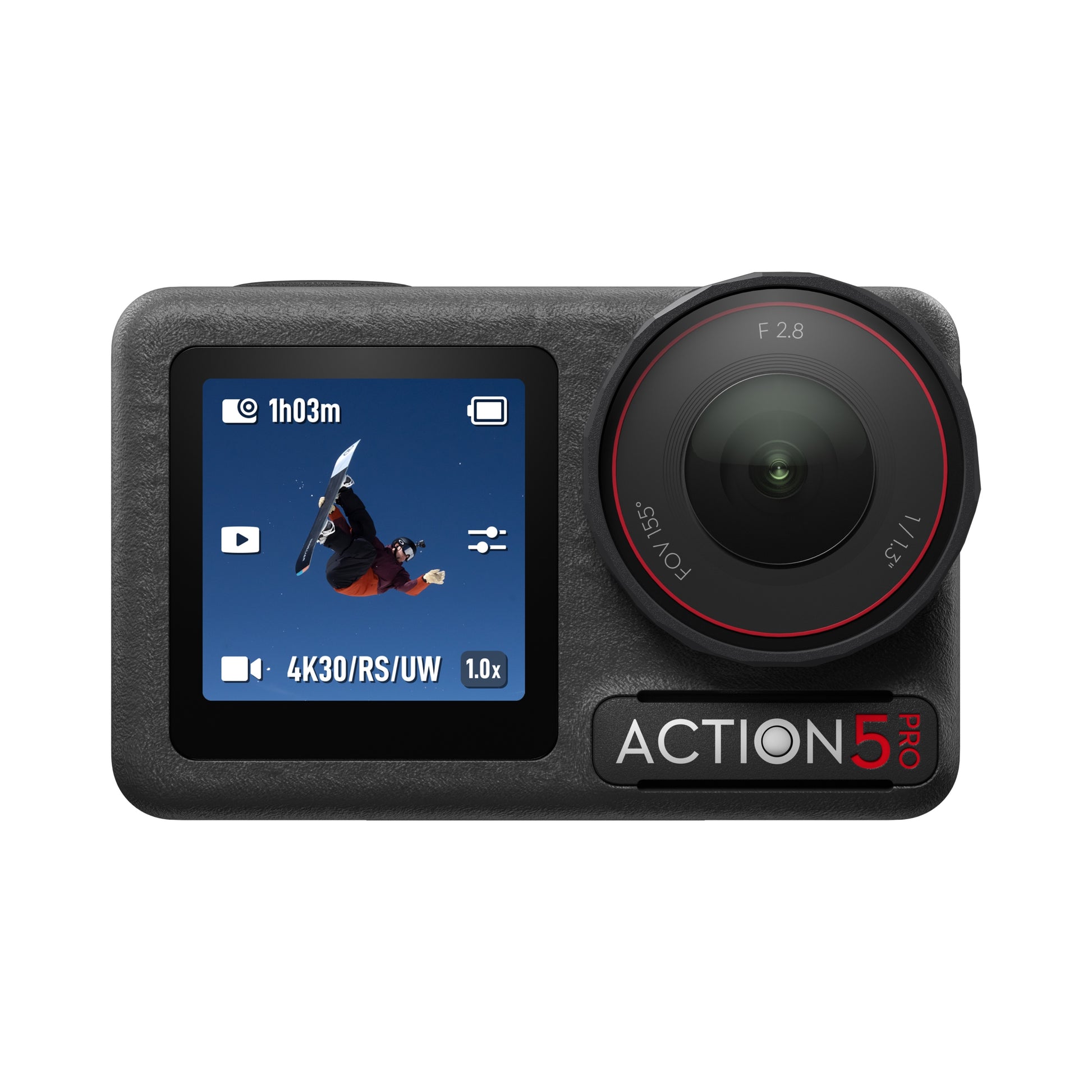 DJI Osmo Action 5 Pro camera With an All-New 1/1.3″ Sensor 4hrs Extended Battery Dual OLED High-Brightness Touchscreens
