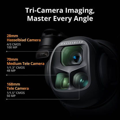DJI Mavic 4 Pro drone 51-Min Flight Time 100MP 4/3 CMOS Hasselblad Camera With 6K/60fps HDR Video