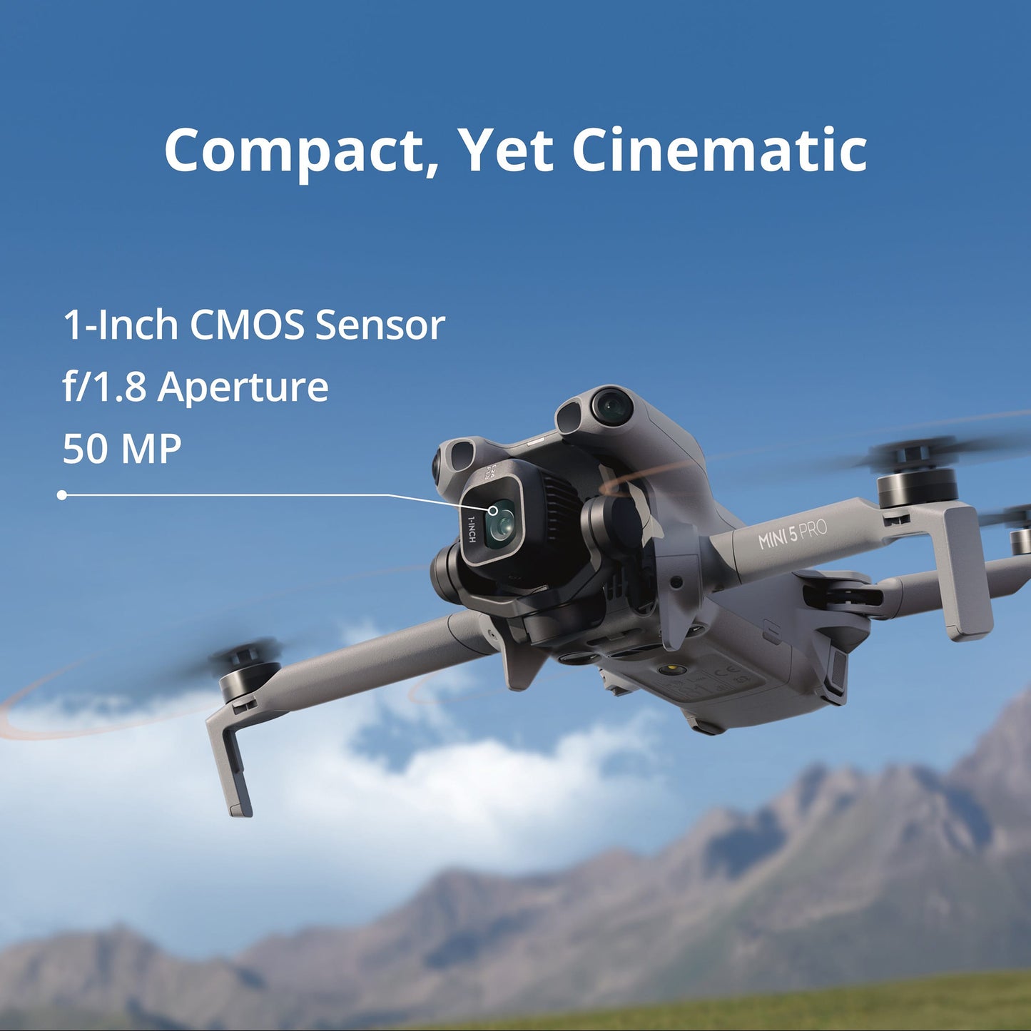 DJI Mini 5 Pro drone with 1-Inch Large CMOS Camera Upgraded ActiveTrack 360° 20km Video Transmission