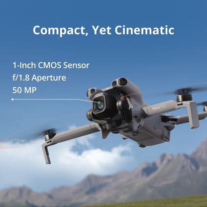 DJI Mini 5 Pro drone with 1-Inch Large CMOS Camera Upgraded ActiveTrack 360° 20km Video Transmission