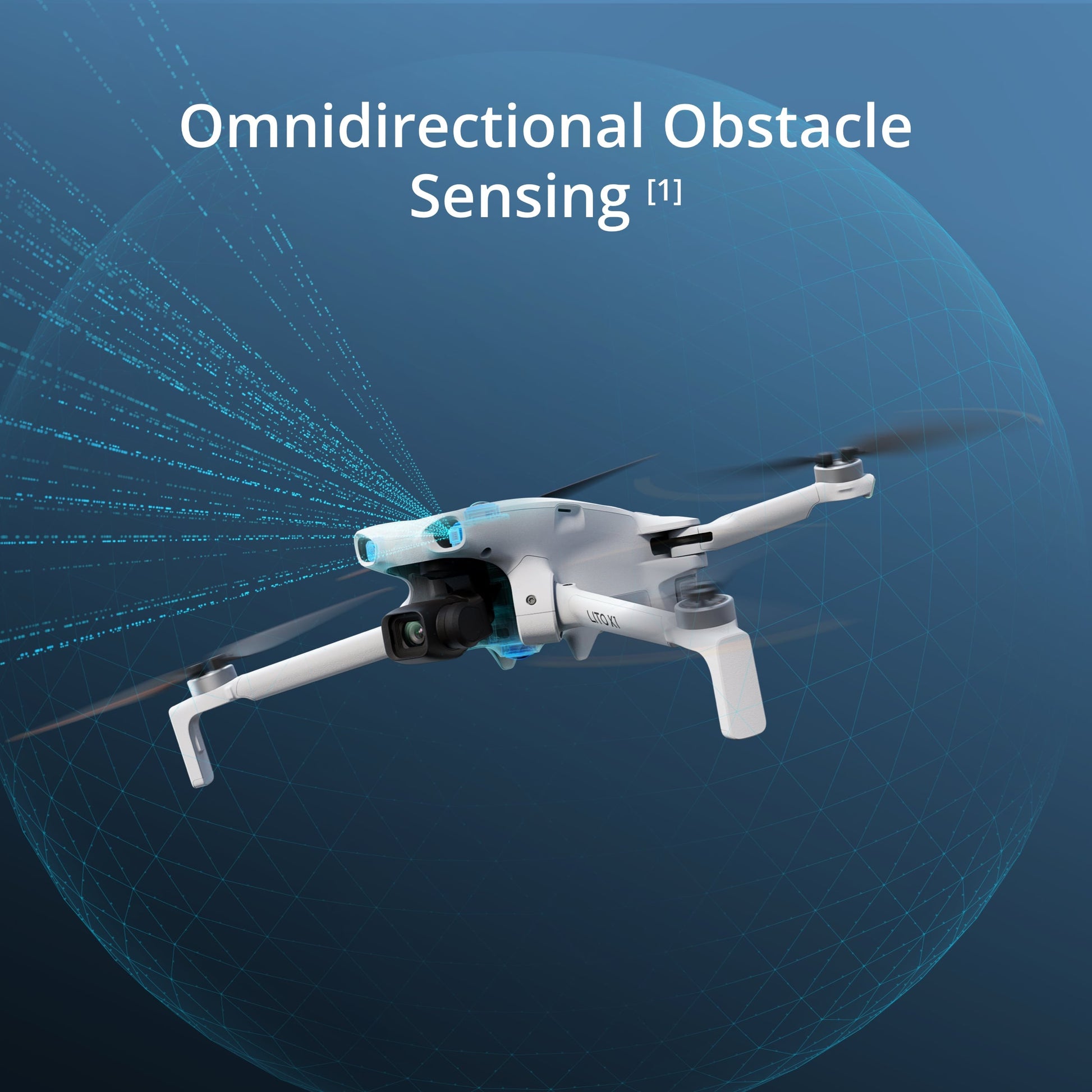 DJI Lito X1 drone Under 249g with 1/1.3-Inch Sensor Breathtaking Pro-Level Imaging 15km Video Transmission