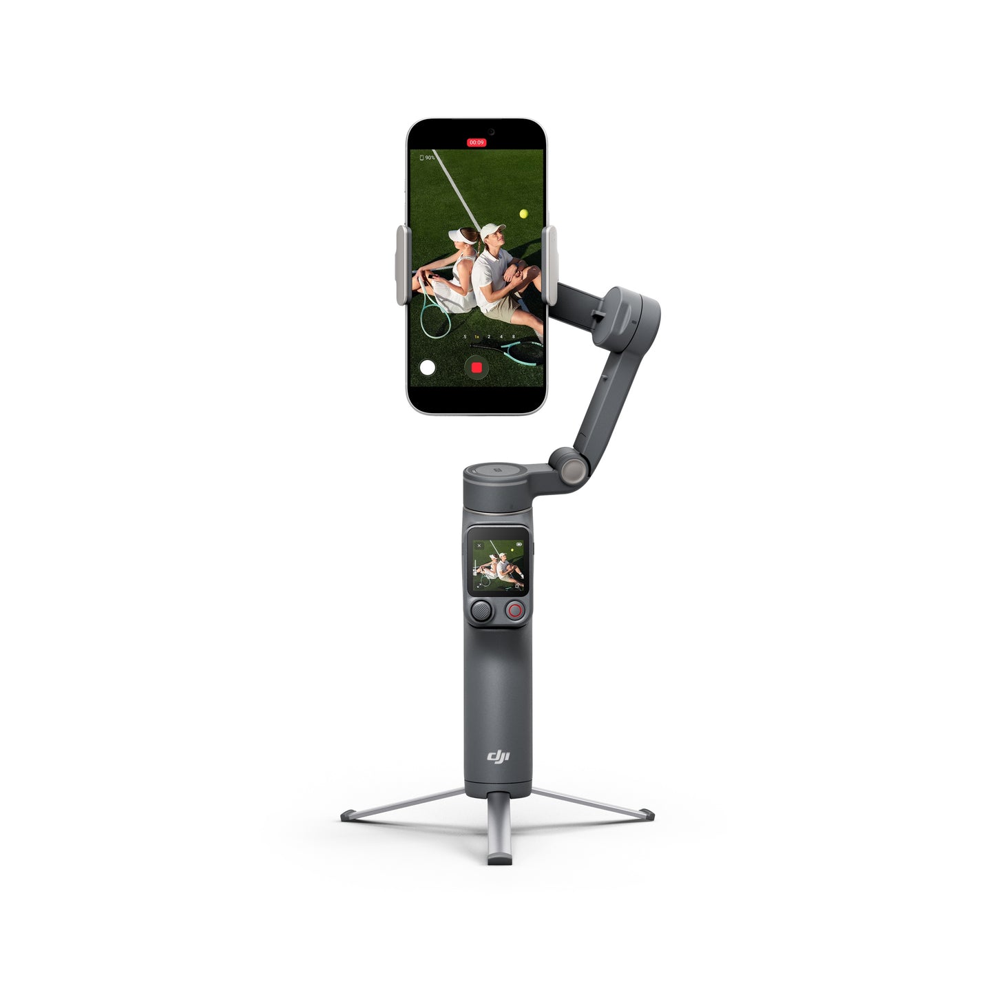 DJI Osmo Mobile 8P Remote Control Selfies Built-in Extension Rod & Tripod, Folds With Ease 10-Hour Battery Life