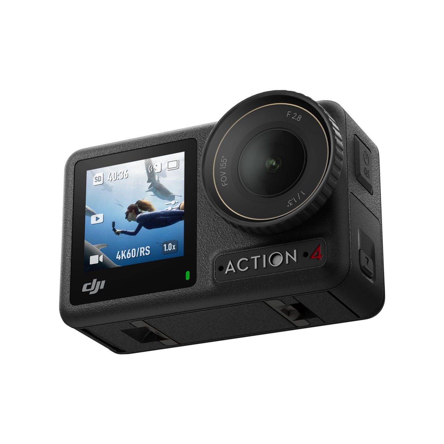 DJI Osmo Action 4 camera with 1/1.3″ Sensor 4K/120fps & 155º Ultra-Wide FOV Waterproof up to 18m 360° HorizonSteady