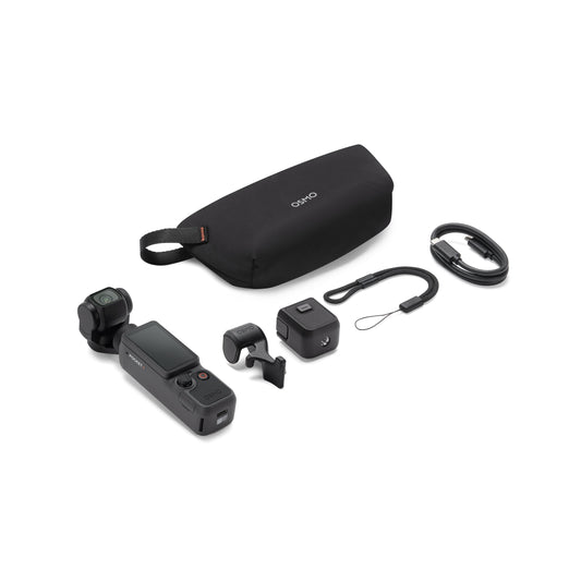 DJI Osmo Pocket 4 gimbal camera 1" CMOS & 4K/240fps 107GB Built-In Storage 14-Stop Dynamic Range 2x Lossless Zoom