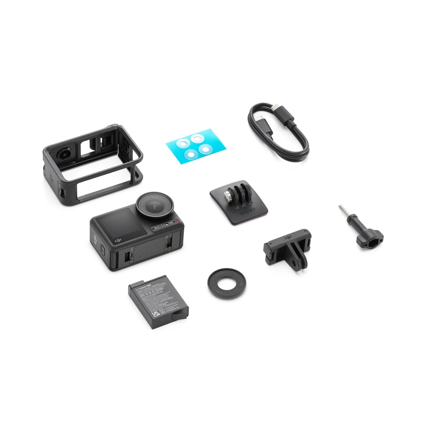 DJI Osmo Action 4 camera with 1/1.3″ Sensor 4K/120fps & 155º Ultra-Wide FOV Waterproof up to 18m 360° HorizonSteady