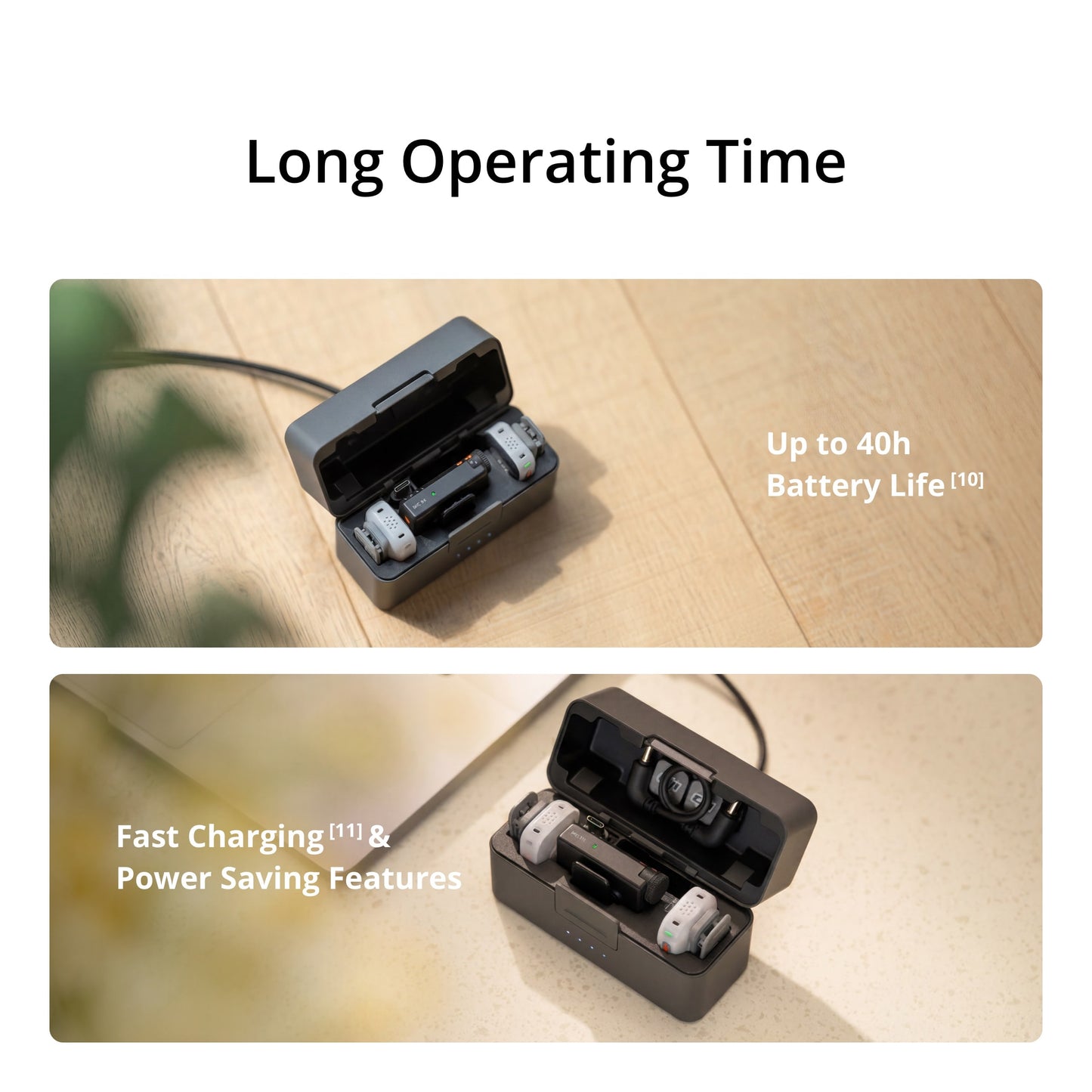 DJI Mic Mini 2S 28-Hour Internal Storage 4TX + 1RX Cross-Gen Connectivity & Four-Channel Output