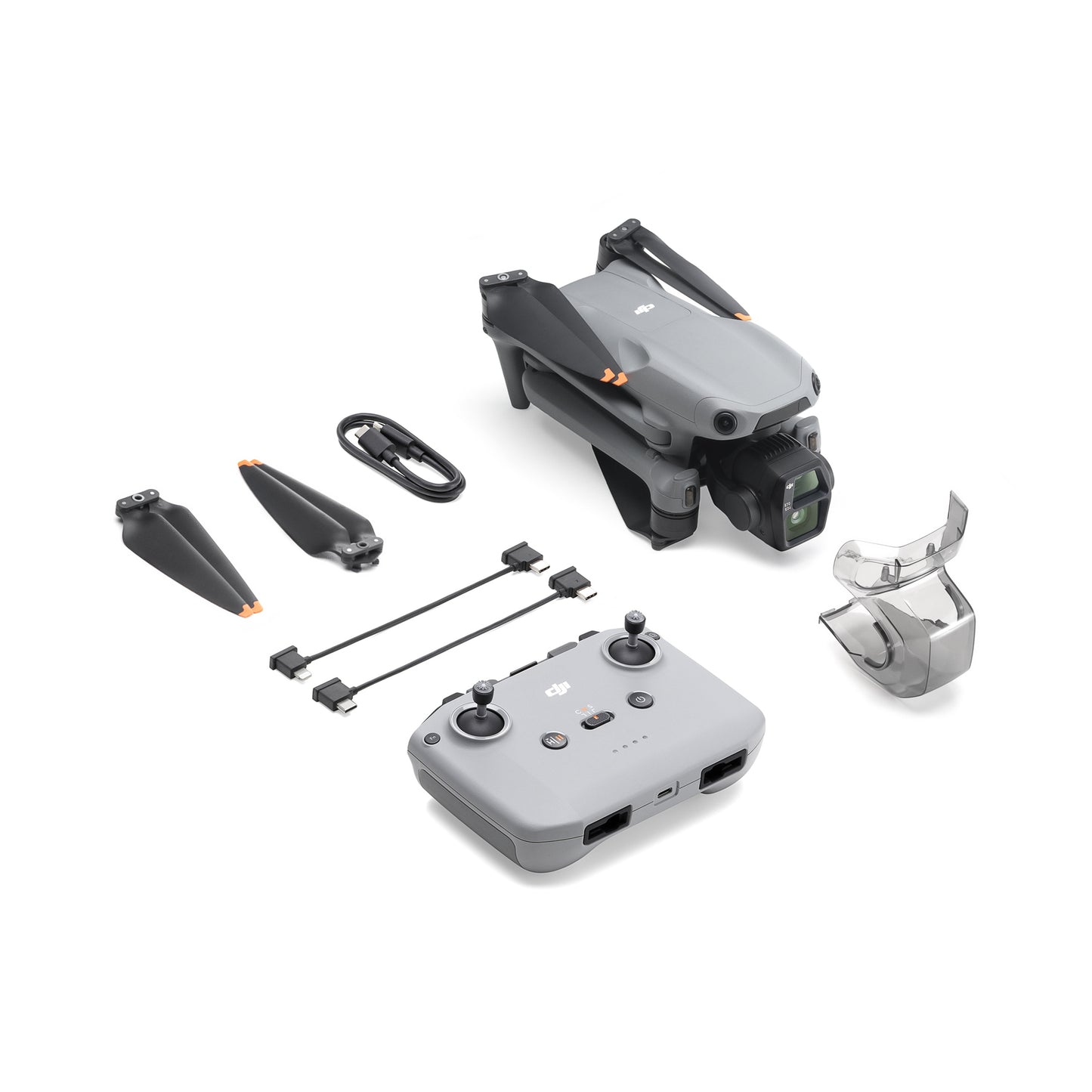 DJI Air 3S drone 1" CMOS Primary Camera 45-Min Flight Time, 20km Video Transmission Dual-Camera 4K/60fps HDR Video & 14 Stops of Dynamic Range