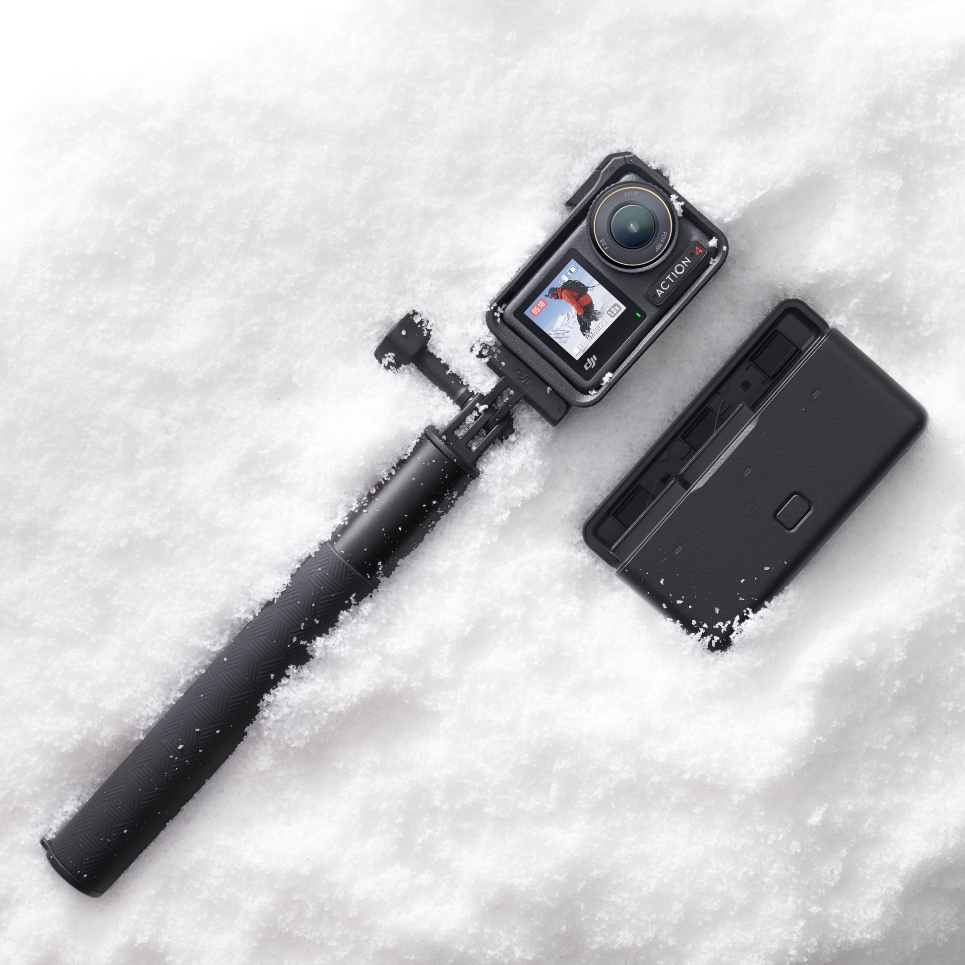 DJI Osmo Action 4 camera with 1/1.3″ Sensor 4K/120fps & 155º Ultra-Wide FOV Waterproof up to 18m 360° HorizonSteady