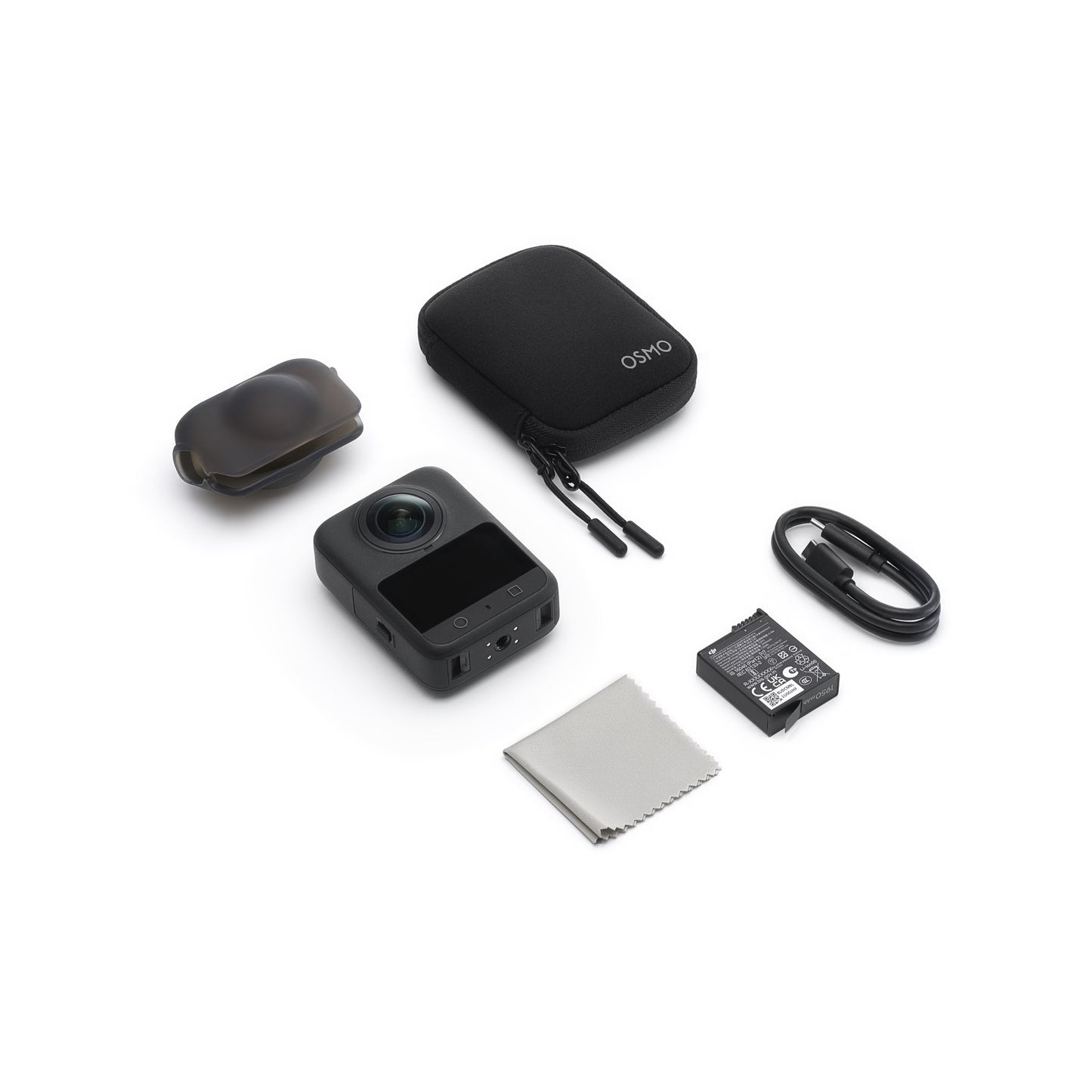 DJI Osmo 360 with 1-Inch 360° Imaging 4K/120fps & 170° Boost Video 100-Min 8K/30fps Continuous Recording