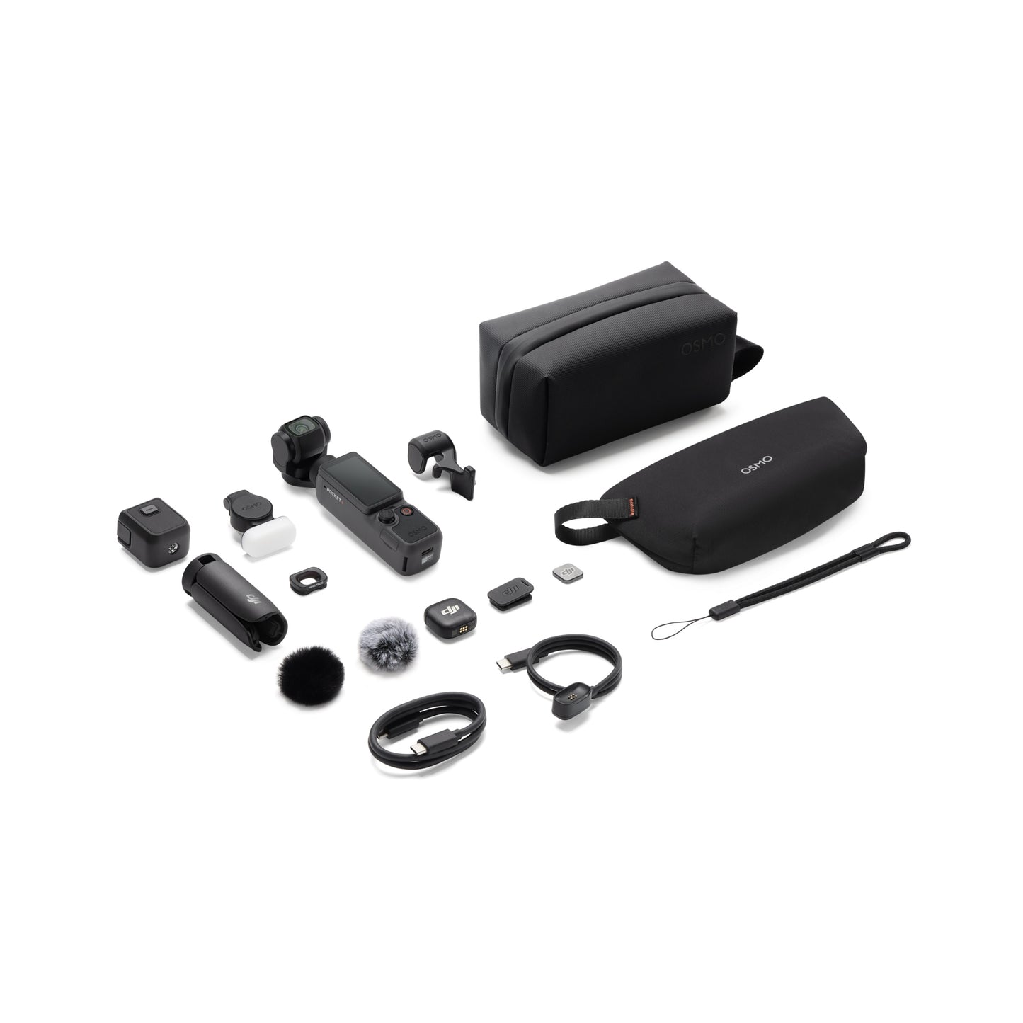 DJI Osmo Pocket 4 gimbal camera 1" CMOS & 4K/240fps 107GB Built-In Storage 14-Stop Dynamic Range 2x Lossless Zoom
