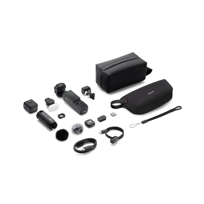 DJI Osmo Pocket 4 gimbal camera 1" CMOS & 4K/240fps 107GB Built-In Storage 14-Stop Dynamic Range 2x Lossless Zoom