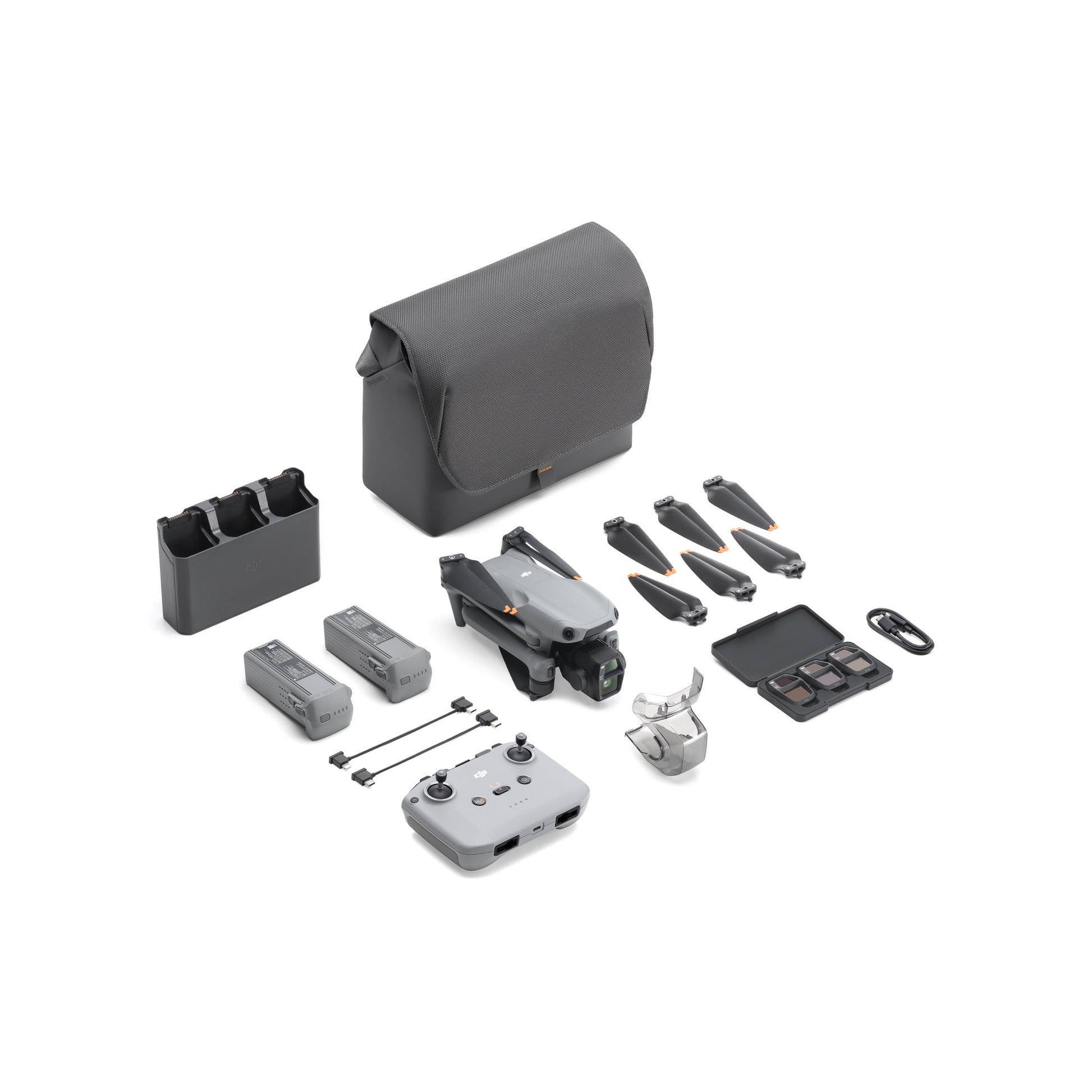 DJI Air 3S drone 1" CMOS Primary Camera 45-Min Flight Time, 20km Video Transmission Dual-Camera 4K/60fps HDR Video & 14 Stops of Dynamic Range