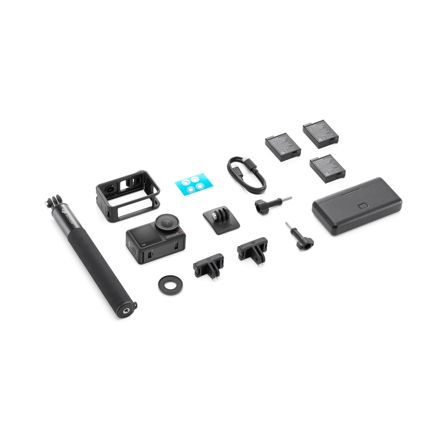 DJI Osmo Action 4 camera with 1/1.3″ Sensor 4K/120fps & 155º Ultra-Wide FOV Waterproof up to 18m 360° HorizonSteady