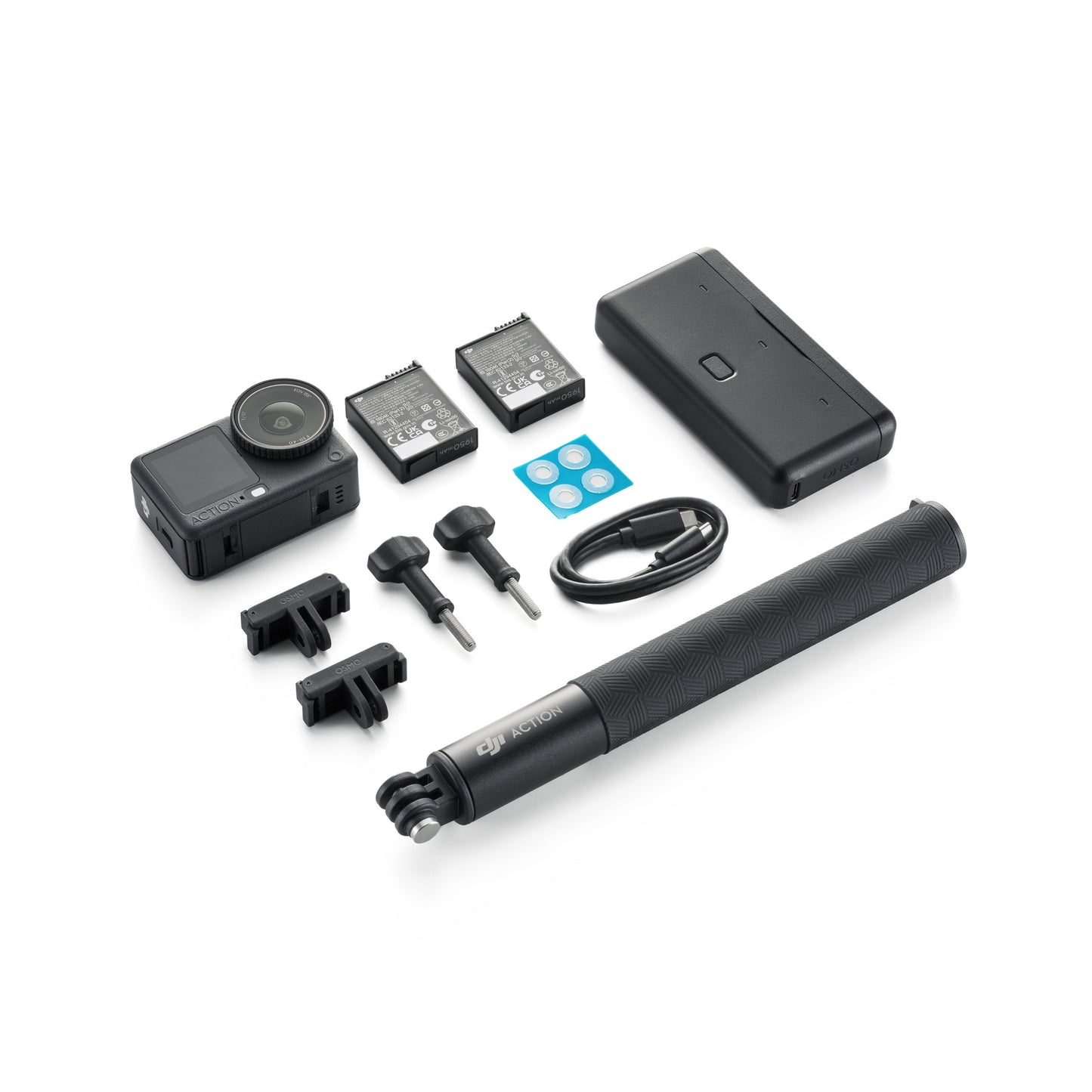 DJI Osmo Action 6 camera 20m Waterproof Ultra-HD 8K Video 1/1.1-Inch Square Sensor 50GB Built-in Storage