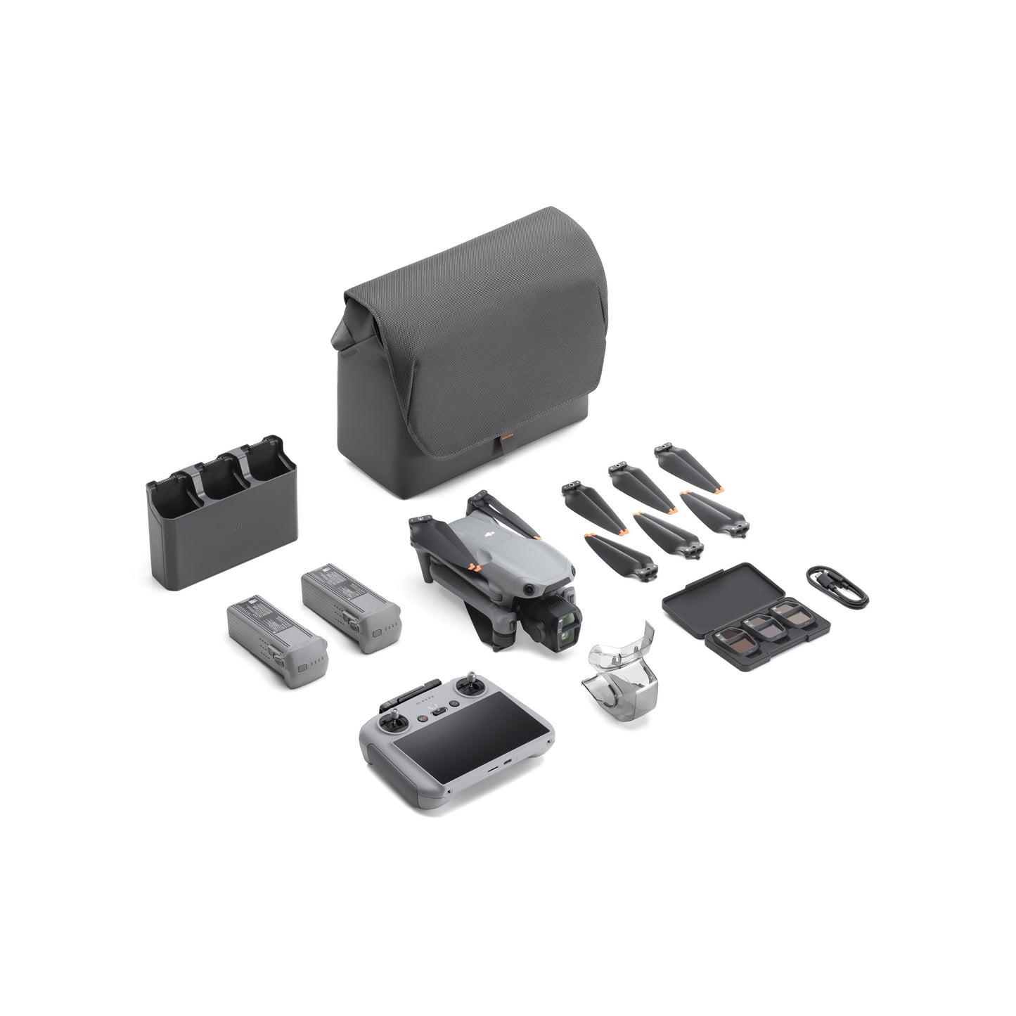 DJI Air 3S drone 1" CMOS Primary Camera 45-Min Flight Time, 20km Video Transmission Dual-Camera 4K/60fps HDR Video & 14 Stops of Dynamic Range