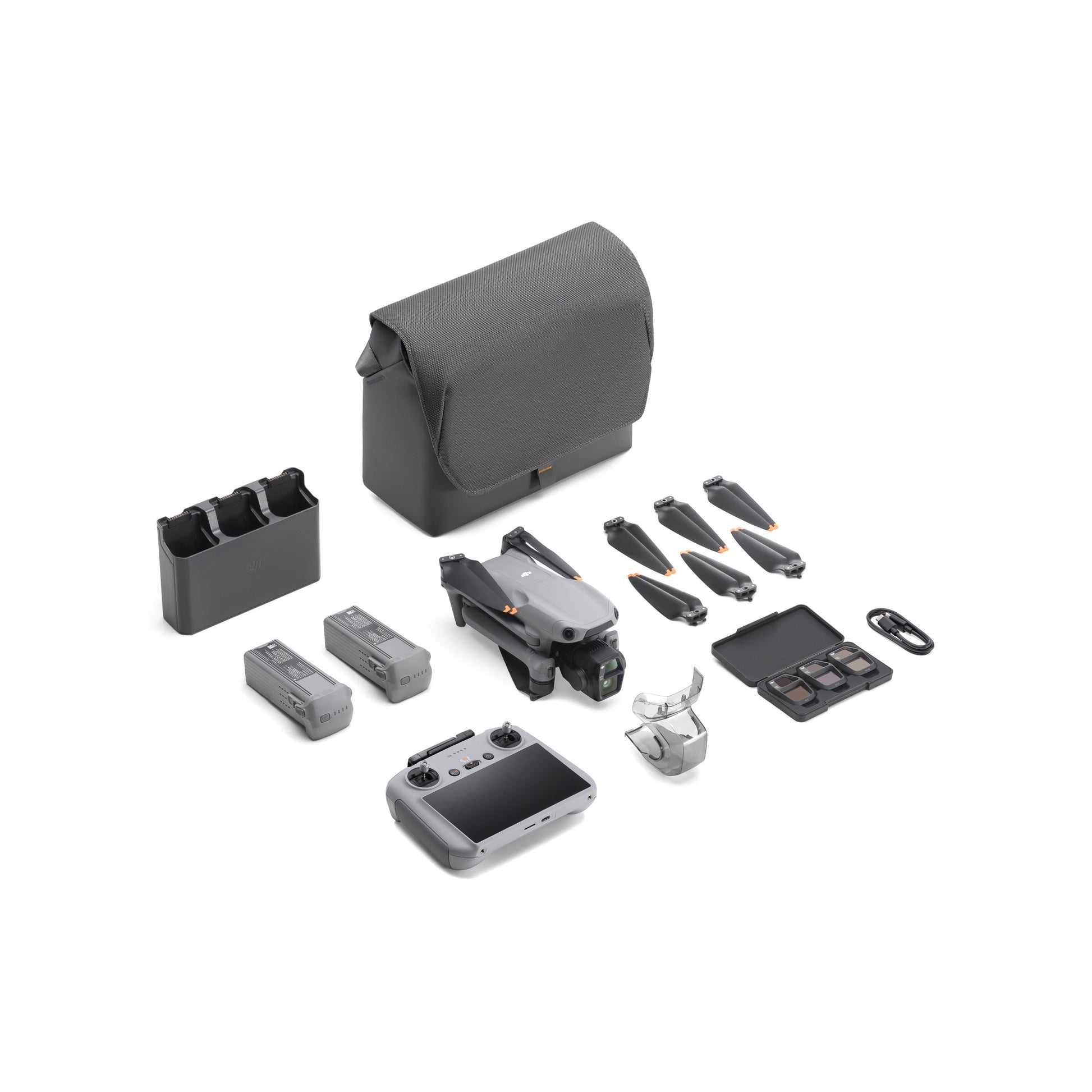 DJI Air 3S drone 1" CMOS Primary Camera 45-Min Flight Time, 20km Video Transmission Dual-Camera 4K/60fps HDR Video & 14 Stops of Dynamic Range