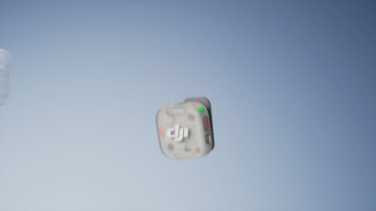 DJI Mic Mini 2S 28-Hour Internal Storage 4TX + 1RX Cross-Gen Connectivity & Four-Channel Output